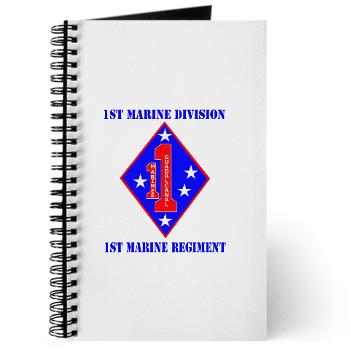 1MR - M01 - 02 - 1st Marine Regiment with Text - Journal