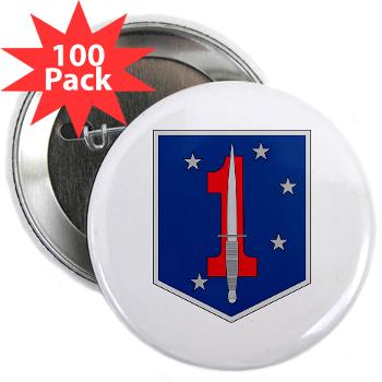 1MSOB - M01 - 01 - 1st Marine Special Operations Battalion - 2.25" Button (100 pack)