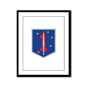 1MSOB - M01 - 02 - 1st Marine Special Operations Battalion - Framed Panel Print