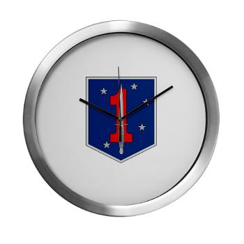 1MSOB - M01 - 03 - 1st Marine Special Operations Battalion - Modern Wall Clock - Click Image to Close