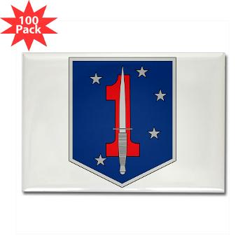 1MSOB - M01 - 01 - 1st Marine Special Operations Battalion - Rectangle Magnet (100 pack)