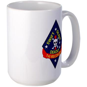 1RB - M01 - 03 - 1st Reconnaissance Battalion Large Mug