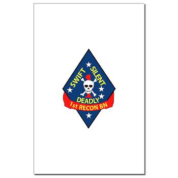 1RB - M01 - 02 - 1st Reconnaissance Battalion Mini Poster Print - Click Image to Close