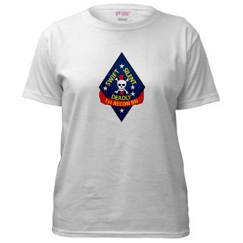 1RB - A01 - 04 - 1st Reconnaissance Battalion Women's T-Shirt - Click Image to Close