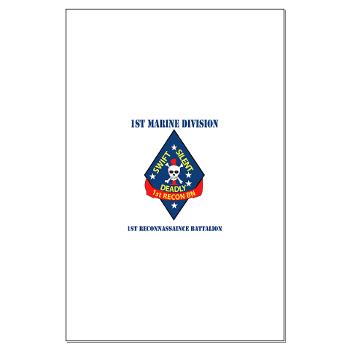 1RB - M01 - 02 - 1st Reconnaissance Battalion with Text Large Poster