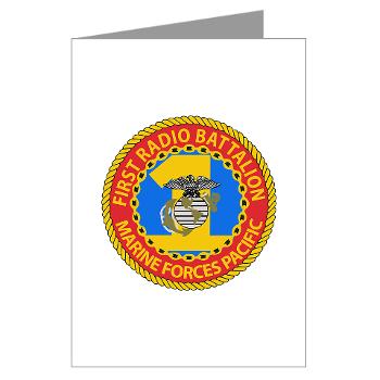 1RBn - M01 - 02 - 1st Radio Battalion Greeting Cards (Pk of 10)