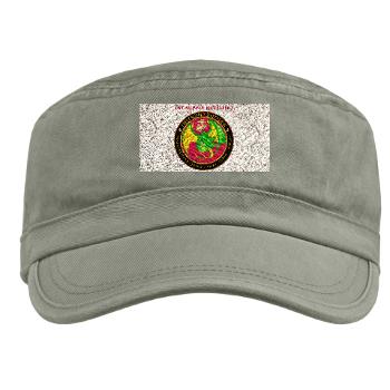 1SB - A01 - 01 - 1st Supply Battalion with Text Military Cap