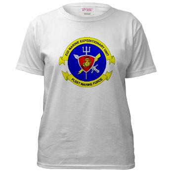 22MEU - A01 - 04 - 22nd Marine Expeditionary Unit - Women's T-Shirt - Click Image to Close