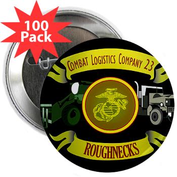 23CLC - M01 - 01 - 23rd Combat Logistics Coy - 2.25" Button (100 pack) - Click Image to Close