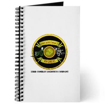 23CLC - M01 - 02 - 23rd Combat Logistics Coy with Text - Journal