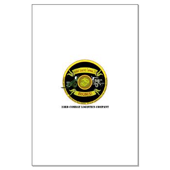 23CLC - M01 - 02 - 23rd Combat Logistics Coy with Text - Large Poster