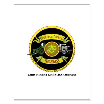 23CLC - M01 - 02 - 23rd Combat Logistics Coy with Text - Small Poster