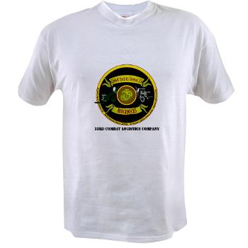 23CLC - A01 - 04 - 23rd Combat Logistics Coy with Text - Value T-Shirt