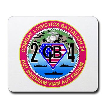 24CLB - M01 - 03 - 24th Combat Logistics Battalion - Mousepad