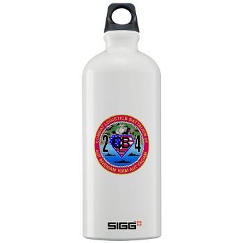 24CLB - M01 - 03 - 24th Combat Logistics Battalion - Sigg Water Bottle 1.0L