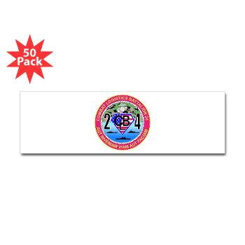 24CLB - M01 - 01 - 24th Combat Logistics Battalion - Sticker (Bumper 50 pk) - Click Image to Close