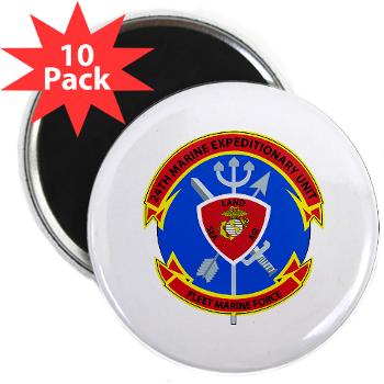 24MEU - M01 - 01 - 24th Marine Expeditionary Unit - 2.25" Magnet (10 pack)
