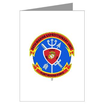 24MEU - M01 - 02 - 24th Marine Expeditionary Unit - Greeting Cards (Pk of 10) - Click Image to Close