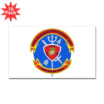 24MEU - M01 - 01 - 24th Marine Expeditionary Unit - Sticker (Rectangle 10 pk)