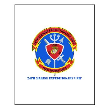 24MEU - M01 - 02 - 24th Marine Expeditionary Unit with Text - Small Poster - Click Image to Close