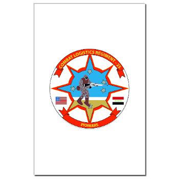 25CLR - M01 - 02 - 25th Combat Logistics Regiment - Mini Poster Print - Click Image to Close