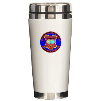 26CLB - M01 - 03 - 26th Combat Logistics Battalion - Ceramic Travel Mug
