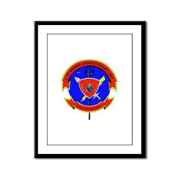 26MEU - M01 - 02 - 26th Marine Expeditionary Unit - Framed Panel Print