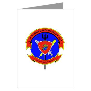 26MEU - M01 - 02 - 26th Marine Expeditionary Unit - Greeting Cards (Pk of 10)