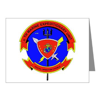 26MEU - M01 - 02 - 26th Marine Expeditionary Unit - Note Cards (Pk of 20) - Click Image to Close