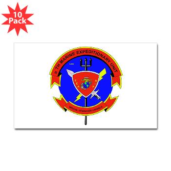 26MEU - M01 - 01 - 26th Marine Expeditionary Unit - Sticker (Rectangle 10 pk)