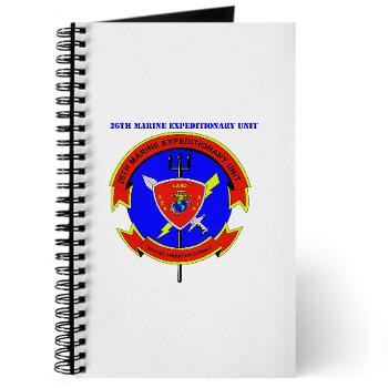 26MEU - M01 - 02 - 26th Marine Expeditionary Unit with Text - Journal
