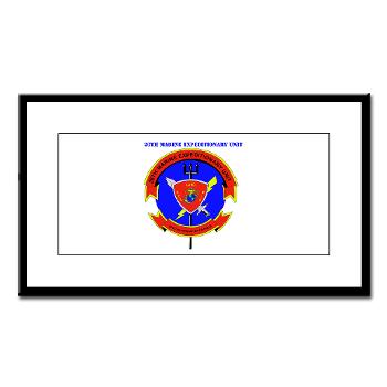 26MEU - M01 - 02 - 26th Marine Expeditionary Unit with Text - Small Framed Print - Click Image to Close