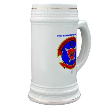26MEU - M01 - 03 - 26th Marine Expeditionary Unit with Text - Stein