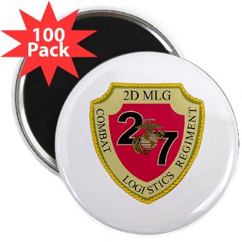 27CLR - M01 - 01 - 27th Combat Logistics Regiment - 2.25" Magnet (100 pack) - Click Image to Close