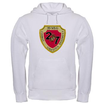 27CLR - A01 - 03 - 27th Combat Logistics Regiment - Hooded Sweatshirt