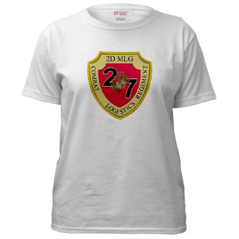 27CLR - A01 - 04 - 27th Combat Logistics Regiment - Women's T-Shirt - Click Image to Close