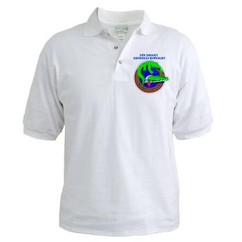 2AAB - A01 - 04 - 2nd Assault Amphibian Battalion with Text Golf Shirt