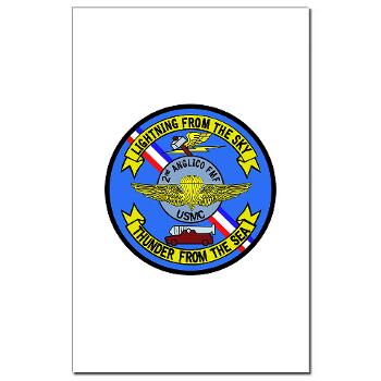 2ANGLC - A01 - 01 - USMC - 2nd Air Naval Gunfire Liaison Company - Mini Poster Print