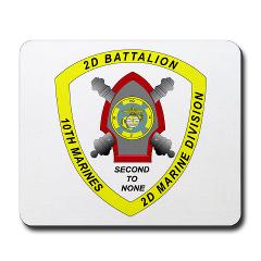 2B10M - M01 - 03 - 2nd Battalion 10th Marines - Mousepad