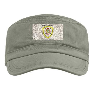 2B10M - A01 - 01 - 2nd Battalion 10th Marines with Text - Military Cap