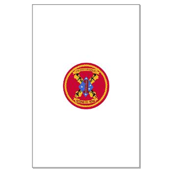 2B11M - M01 - 02 - 2nd Battalion 11th Marines - Large Poster