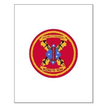 2B11M - M01 - 02 - 2nd Battalion 11th Marines - Small Poster