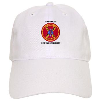 2B11M - A01 - 01 - 2nd Battalion 11th with Text - Cap - Click Image to Close