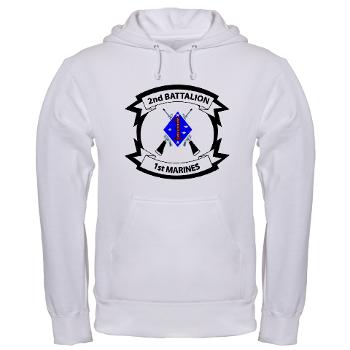 2B1M - A01 - 03 - 2nd Battalion - 1st Marines - Hooded Sweatshirt - Click Image to Close