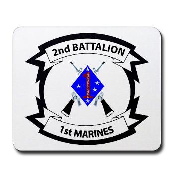 2B1M - M01 - 03 - 2nd Battalion - 1st Marines - Mousepad - Click Image to Close