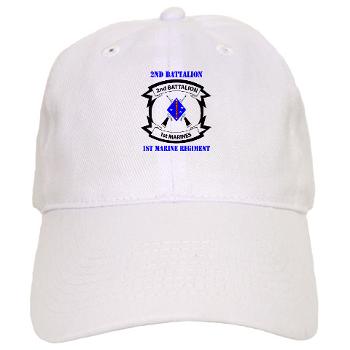 2B1M - A01 - 01 - 2nd Battalion - 1st Marines with Text - Cap