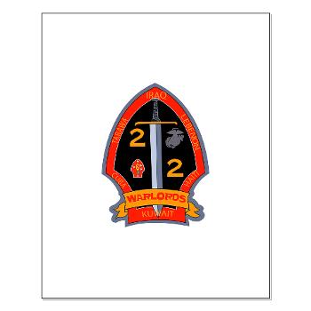 2B2M - M01 - 02 - 2nd Battalion - 2nd Marines Small Poster - Click Image to Close