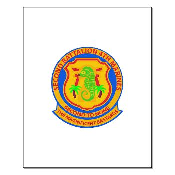 2B4M - M01 - 02 - 2nd Battalion 4th Marines - Small Poster