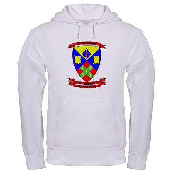 2B5M - A01 - 03 - 2nd Battalion 5th Marines - Hooded Sweatshirt - Click Image to Close