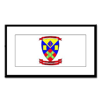 2B5M - M01 - 02 - 2nd Battalion 5th Marines - Small Framed Print - Click Image to Close